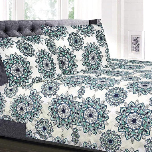 Twin Sheets - Breathable Luxury Sheets with Full Elastic & Secure Corner Straps Built In - 1800 Supreme Collection Extra Soft Deep Pocket Bedding Set, Sheet Set, Twin, Ashley