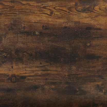 Furinno LUDER Book Shelf, 7-Cube Bookshelf, Bookcase, 9.4" x 19.5" x 41.7", for Living Room, Bedroom, Home Office, Amber Pine