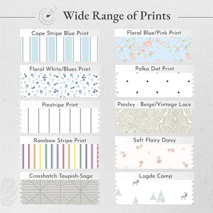 California Design Den Printed Twin XL Sheet Sets - 400 Thread Count Sateen, Natural 100% Cotton Sheets, Deep Pockets, Cooling and Durable Bedding Set - Paisley Pattern, Beige