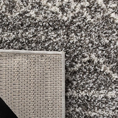 SAFAVIEH Arizona Shag Collection Area Rug - 10' x 14', Brown & Ivory, Moroccan Design, Non-Shedding & Easy Care, 1.6-inch Thick Ideal for High Traffic Areas in Living Room, Bedroom (ASG741B)