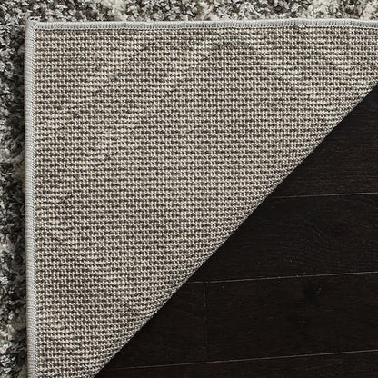 SAFAVIEH Arizona Shag Collection Area Rug - 10' x 14', Brown & Ivory, Moroccan Design, Non-Shedding & Easy Care, 1.6-inch Thick Ideal for High Traffic Areas in Living Room, Bedroom (ASG741B)