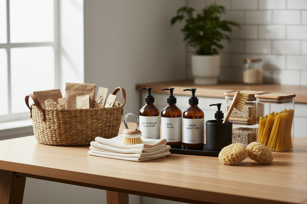 At Simply Household, we offer a carefully selected range of Household Essentials designed to support everyday living. Our products focus on quality, practicality, and value—helping you keep your home clean, organized, and comfortable. (make it real photo)