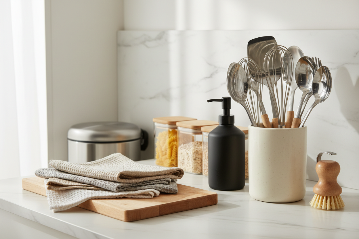 Everyday Home Essentials

From basic household tools to daily-use items, our general home essentials are selected to meet a wide range of household needs. These products are practical, reliable, and designed for consistent everyday use. (make it real photo)