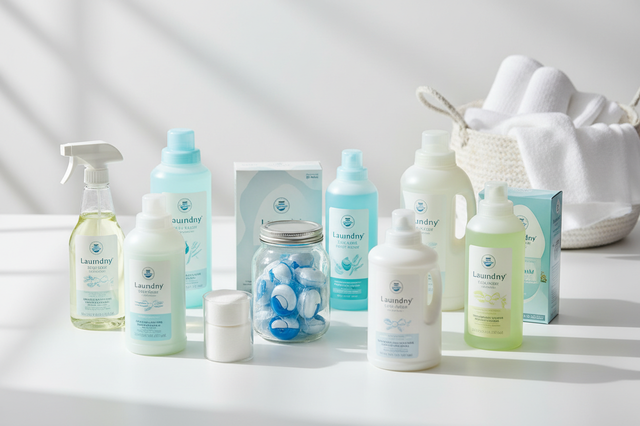 Laundry & Care Supplies

We provide laundry essentials that help protect fabrics while delivering reliable cleaning performance. Our products are designed to support long-lasting clothing care and efficient household routines. (make it real photo)