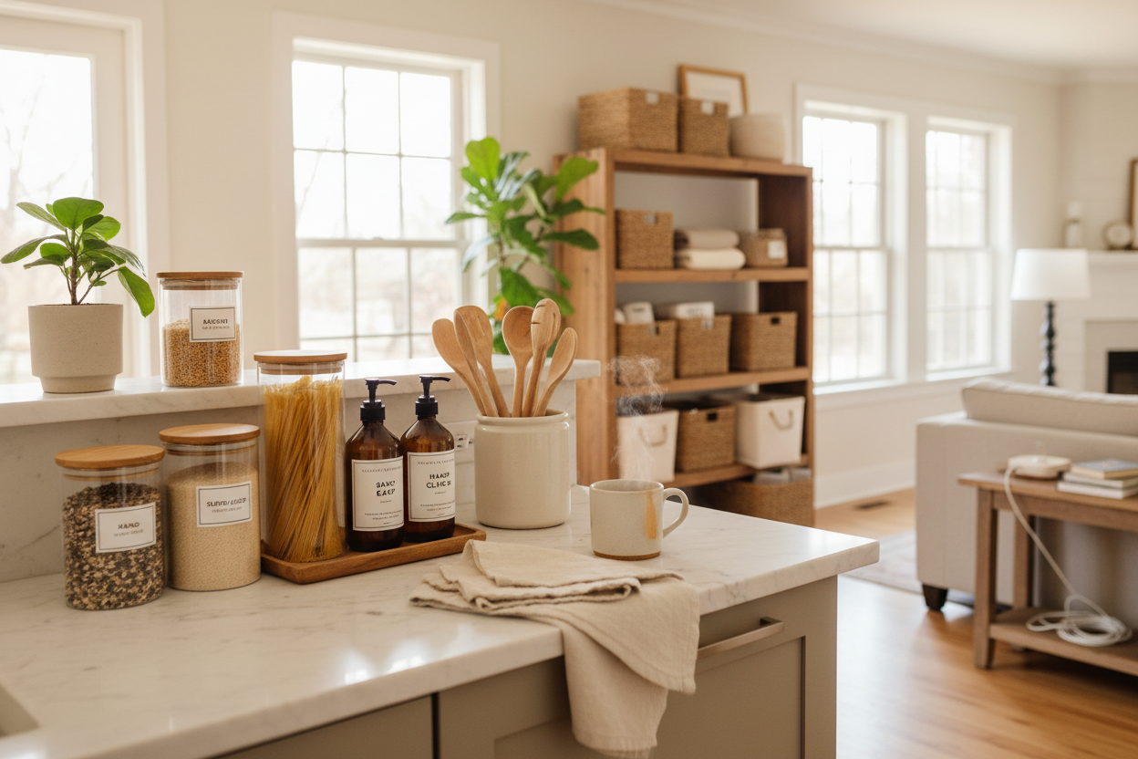 Our journey started with a clear purpose: to provide high-quality household supplies that people can trust, use every day, and feel confident bringing into their homes. From kitchen necessities and cleaning supplies to storage solutions and daily-use products, Simply Household was created to serve the real needs of real American homes. (make it real photo)